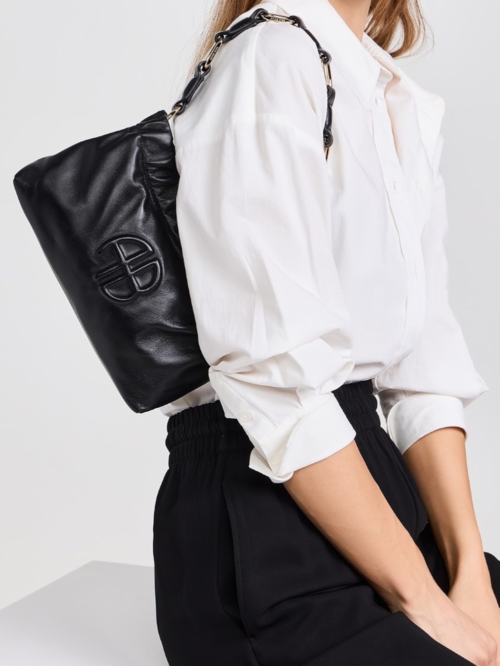 NWT Anine Bing Small Kate Shoulder Bag - Picture 2 of 9